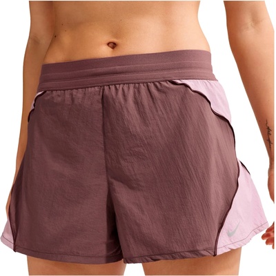 Nike Дамски шорти за бягане Nike Women's Swift Repel High Rise Short Running shorts - Tattoo / Light Violet Ore / Reflective Silver (112-4585-0114)