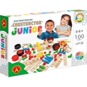 Alexander Toys Дървен конструктор Alexander, 100 части (AL2562)