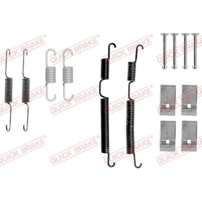 QUICK BRAKE Sada prísluženstva brzdovej čeľuste 1050017