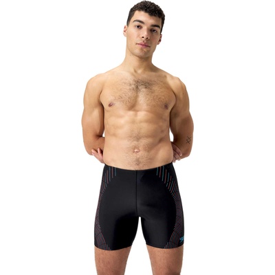 Speedo Бански mens duo logo print mid jammer