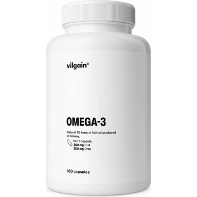 Vilgain Omega-3 25 mm 180 kapslí