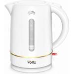 Voltz Oliver Voltz Daisy, OV51230W, 2200 W, 1, 7 литра, Стоманен нагревателен елемент, Пластмаса, Бял, Електрическа кана (55OV51230W)