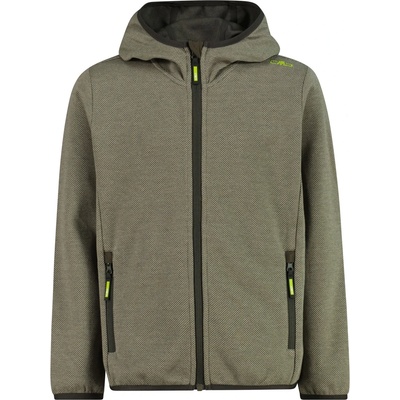 CMP Детско поларено яке CMP Kid's Jacket Fix Hood Fleece jacket - Sage / Pine - размер 164 (EU) (703-6921-0315)