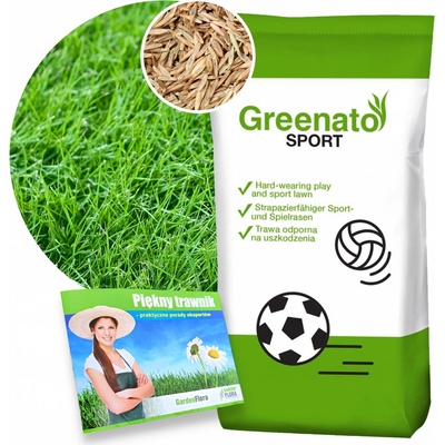 Tráva, zmes trávy, záhradná, športová Greenato 1250 m² 25 kg