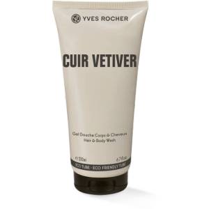 Yves Rocher CUIR VETIVER Душ гел за мъже 200 мл
