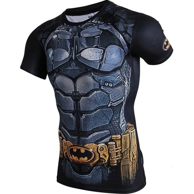 Pánské kompresní tričko HeatGear Batman – Zboží Mobilmania