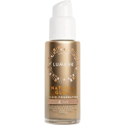 Lumene Natural Glow Озаряващ фон дьо тен, 04 Tan, SPF20, 30 ml