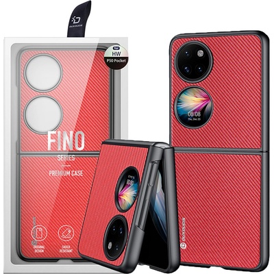 Púzdro Dux Ducis Fino Huawei P50 Pocket červené