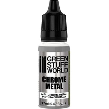 Green Stuff World Black Chrome Paint Airbrush 17ml
