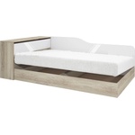 Bogdan Furniture I Легло приста Mod 2002, Сонама Арвен/Бал гланц