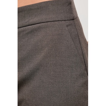 Answear. LAB Панталон Answear. LAB в кафяво с широка каройка, с висока талия (TA0512.T.TOS)