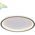 VITO LED Плафон DISC 1 46W, 3xCCT-DIP, бяло + черно - VITO (2026240)