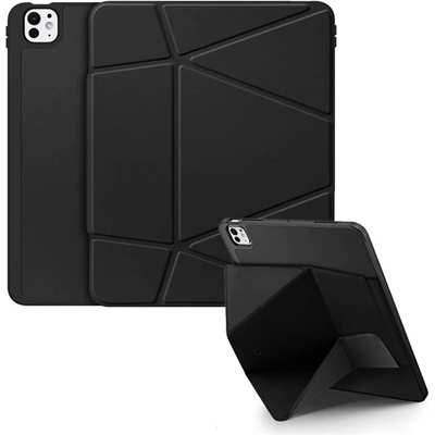 Dux Ducis IPAD Pro 13 (2024) DUX DUCIS VERS калъф стоящ, с кожен ефект, активен FLIP, калъф за настолен компютър, BLACK GP-180318 (GP-180318)