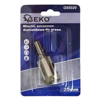 Diamantové korunkové vrtáky do dlažieb 20mm - GEKO G65020