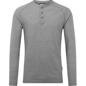 Portwest ka3 henley ka370 / Мъжка риза с дълъг ръкав - сива s (ka370zors)