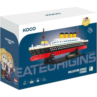 Koco bricks Конструктор Модел на Титаник - 1510 части (k04016)