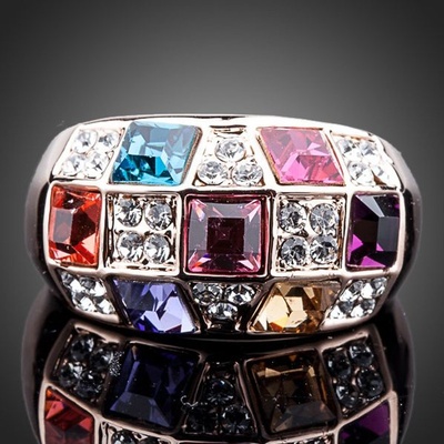 Francesca Petrucci prsten Swarovski Elements Monti P0096