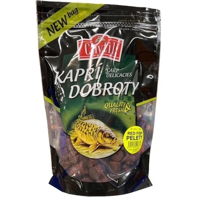 CHYTIL Red fish pelety S dierou 1kg 20mm