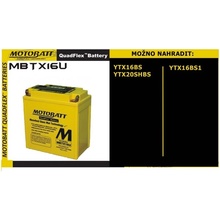 Motobatt MBTX16U