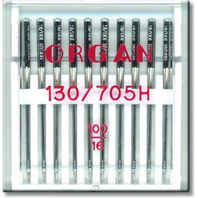 Univerzální jehly Organ 130/705H 100/16