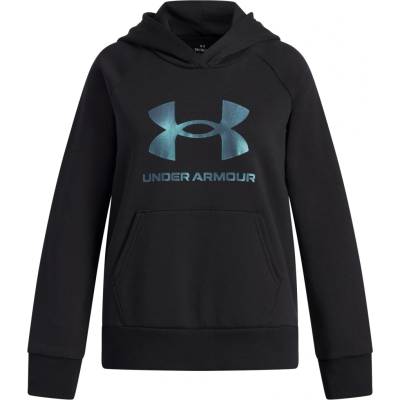 Under Armour G Rival Fleece Shimmer Hoodie 6004118-005 čierna