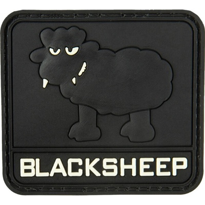 JTG Little Black Sheep Rubber Patch - Glow