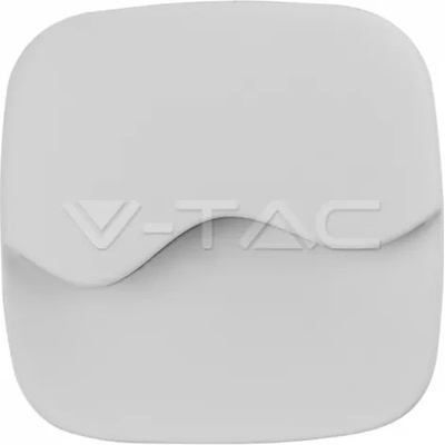 V-TAC Led Нощна Лампа за Контакт Квадрат 3000k (830)