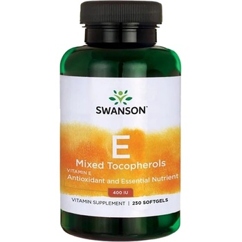 Image 1 of Swanson Vitamin E Mixed 400 IU [250 Гел капсули]