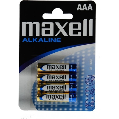 Maxell Алкални батерии Maxell AAA 4 бр. /пак 723671.04. CN (723671.04.CN)