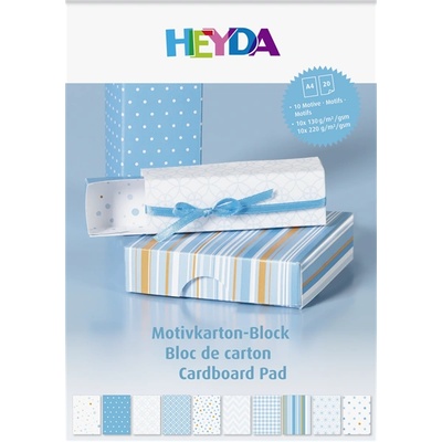 HEYDA Blue А4 20 листа картонен комплект 204712104 (204712104)