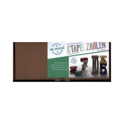 Wissner Stapelzahlen 100er Zahlenraum in Montessori-Farben