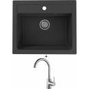 Sety kuchynských drezov a batérií Set Alveus Atrox 30 + Tonia