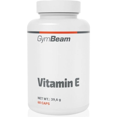 GymBeam Vitamin E капсули за подпомагане на защитата на клетките от оксидативен стрес 72 гр