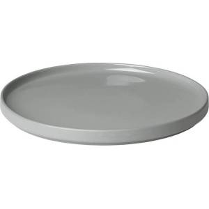 blomus 27 см светло сива основна чиния blomus от серия pilar
