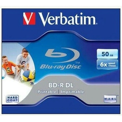 Verbatim BD-R 50GB 6x, jewel, 1ks (43735)