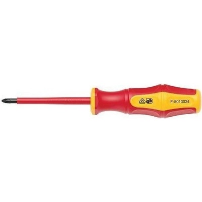 Skrutkovač Strend Pro CX547C, VDE PZ1x080 mm, Pozidriv, elektrikársky
