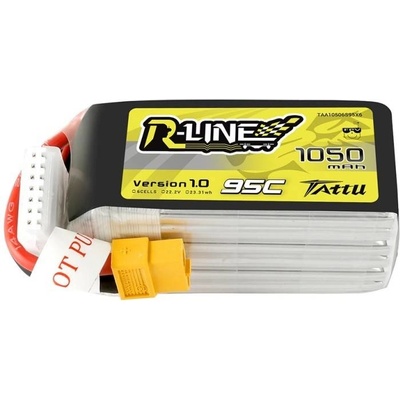 Tattu Батерия Tattu R-Line 1050mAh 22.2V 95C 6S1P XT60 (TAA10506S95X6)