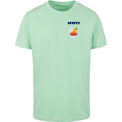 Mister Tee Тениска Vintage Spritz Tee neo mint XXLUB-MT2402-02533 - Черен, размер L