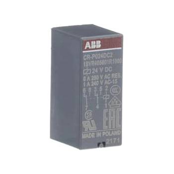 ABB Щепселно реле abb cr-p024dc2 16a/24vdc 2no (m518477)