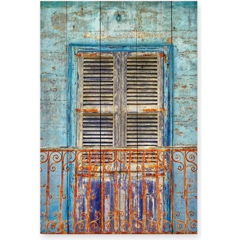 Really Nice Things Дървена табела 40x60 cm Balcony - Really Nice Things (1323350)