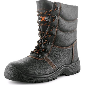 CXS Cxs stone topaz s3 / Зимни ботуши от изцяло кожа до средата на прасеца s3 - черни 46 (234000280046)