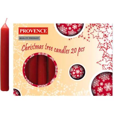Provence Vánoční červená 10 cm 20 ks