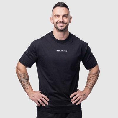 Iron Aesthetics Oversized tričko Vibe Tee černá