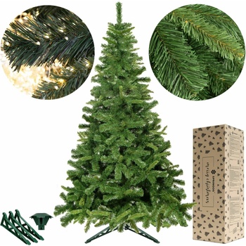 SPRINGOS Vianočný stromček Jedľa zelená 180 cm