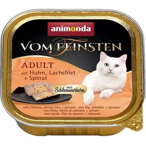 Animonda Vom Feinsten Възрастен Котка пиле, сьомга + спанак 100 г