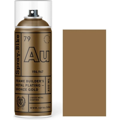 SprayBike Metal Plating 400 ml bronze gold