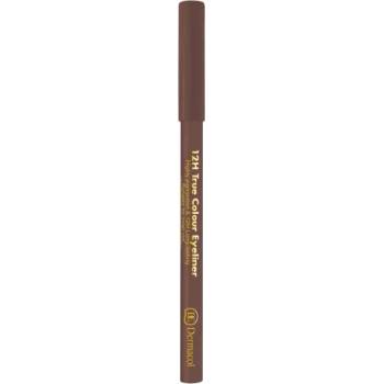 Dermacol 12H True Colour Eyeliner молив за очи 0, 28 гр 4 Light Brown