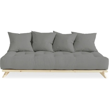 Sofa Senza by Karup 90*200 cm natural + futon grey 746