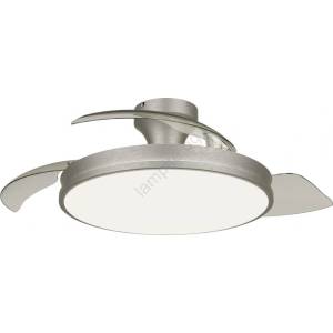 Philips - Димируемо LED таванно осветително тяло с вентилатор ATLAS LED/35W/230V, хром + дистанционно управление (P7319)