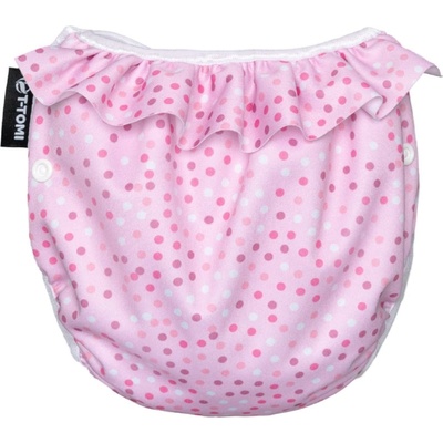T-Tomi Diaper Swimwear Pink Dots пелени бански, които се перат 5 - 15 kg